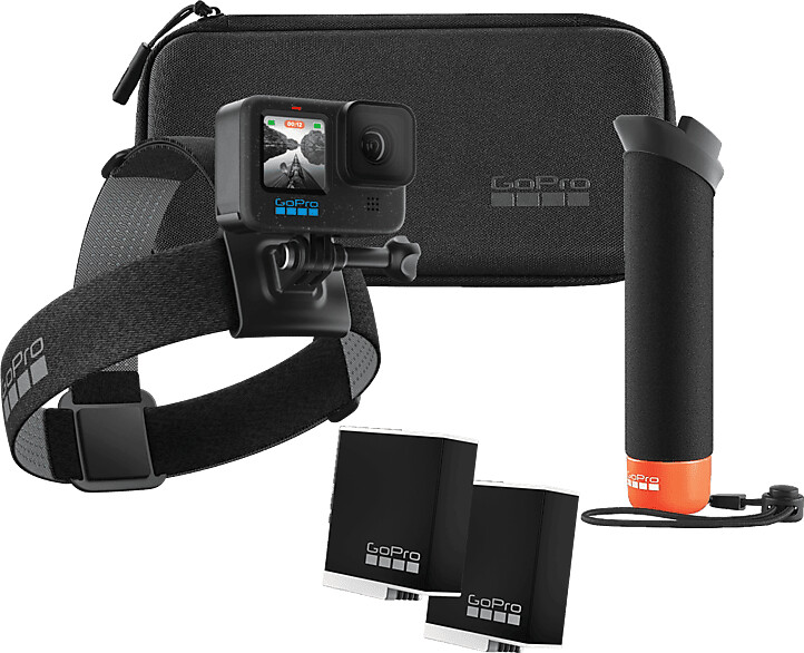 Kit GoPro Appareil photo sport GoPro HERO 10 Black + Accessoires