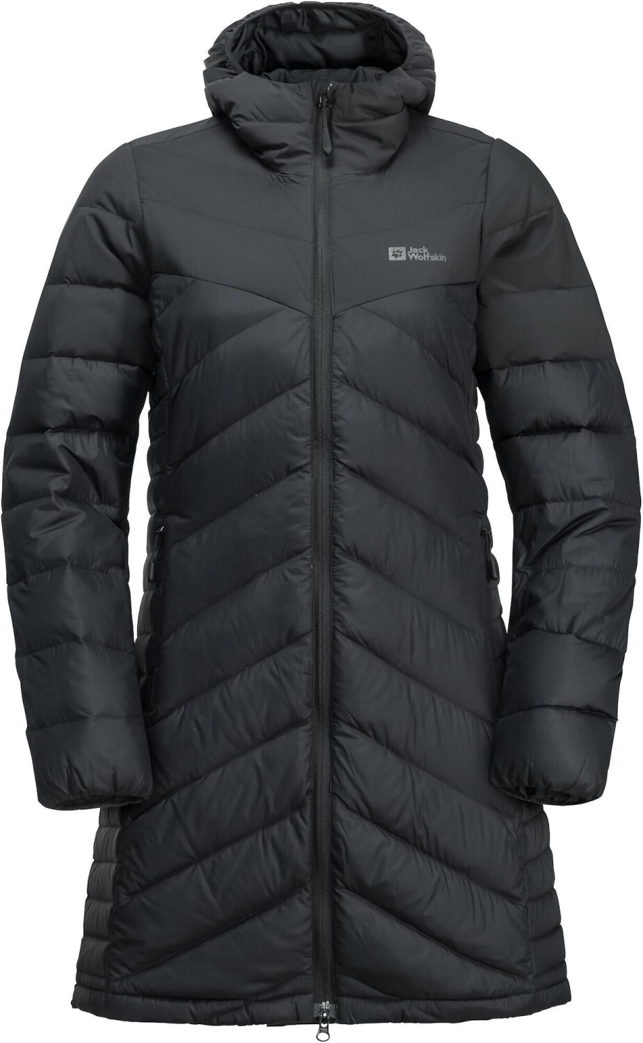 Jack wolfskin selenium coat schwarz