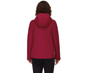 Ladies red hooded jacket best sale
