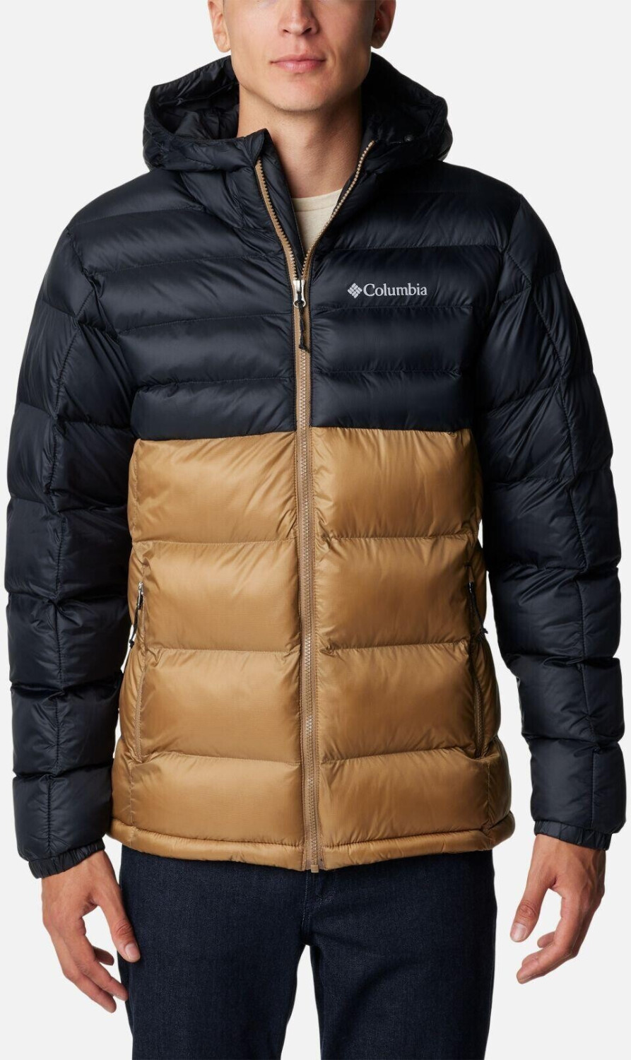 Columbia Men's Buck Butte Hooded Synthetic Down Jacket delta/black
