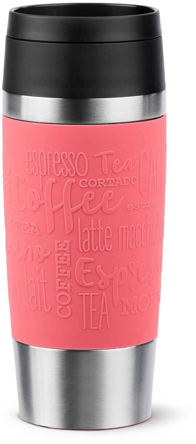 Emsa Travel Mug Classic Comfort screw cap 0,36l coralle