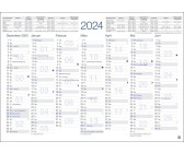 Agenda 2024 Dia por Pagina A5: Planificador diario 2024 Dia Por Pagina,  Calendario Anuales 12 Meses del 01/01/2024 al 31/12/2024| Horario de 06:00  a