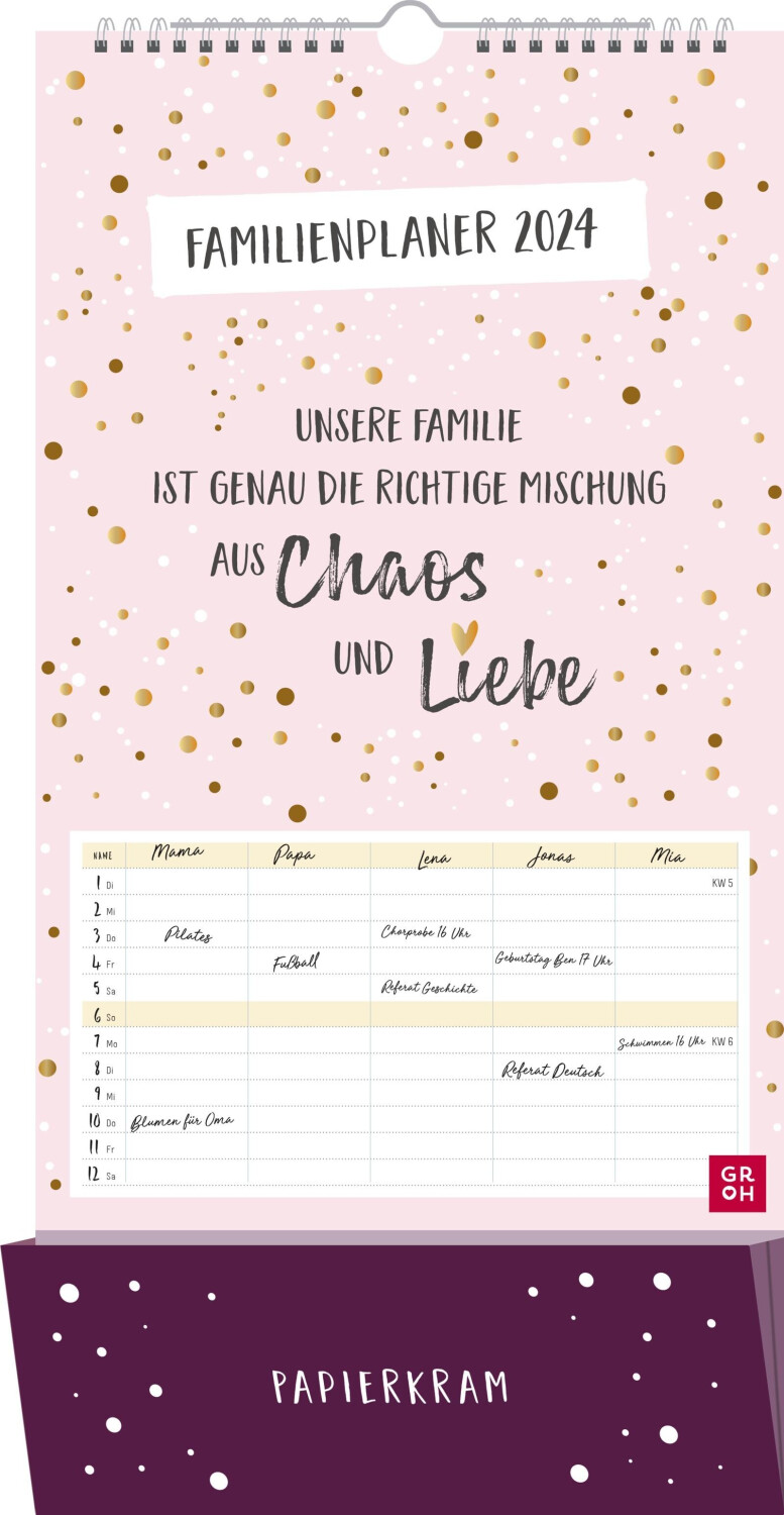 Groh Unsere Familie ist genau die richtige Mischung aus Chaos und Liebe