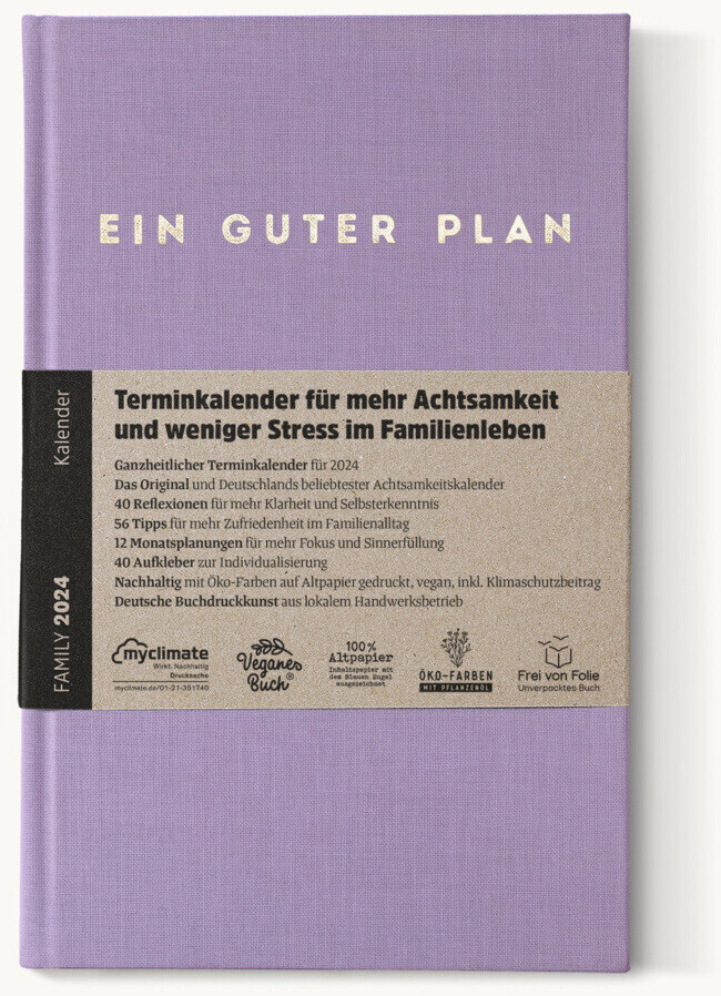 EGP Verlag GmbH Ein guter Plan Family 2024 lila ab 19,90