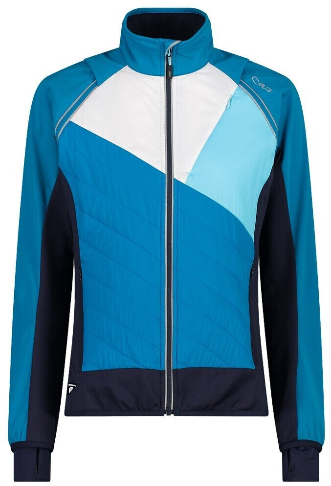 CMP Women's Hybrid Jacket with Removable Sleeves (30A2276) jade