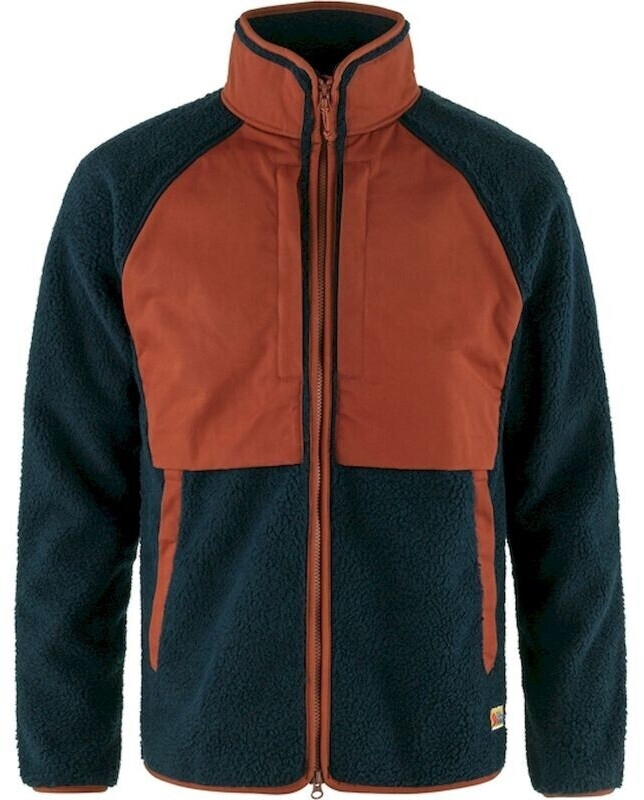 Fjällräven Vardag Pile Jacket M (87164) navy/autumn leaf