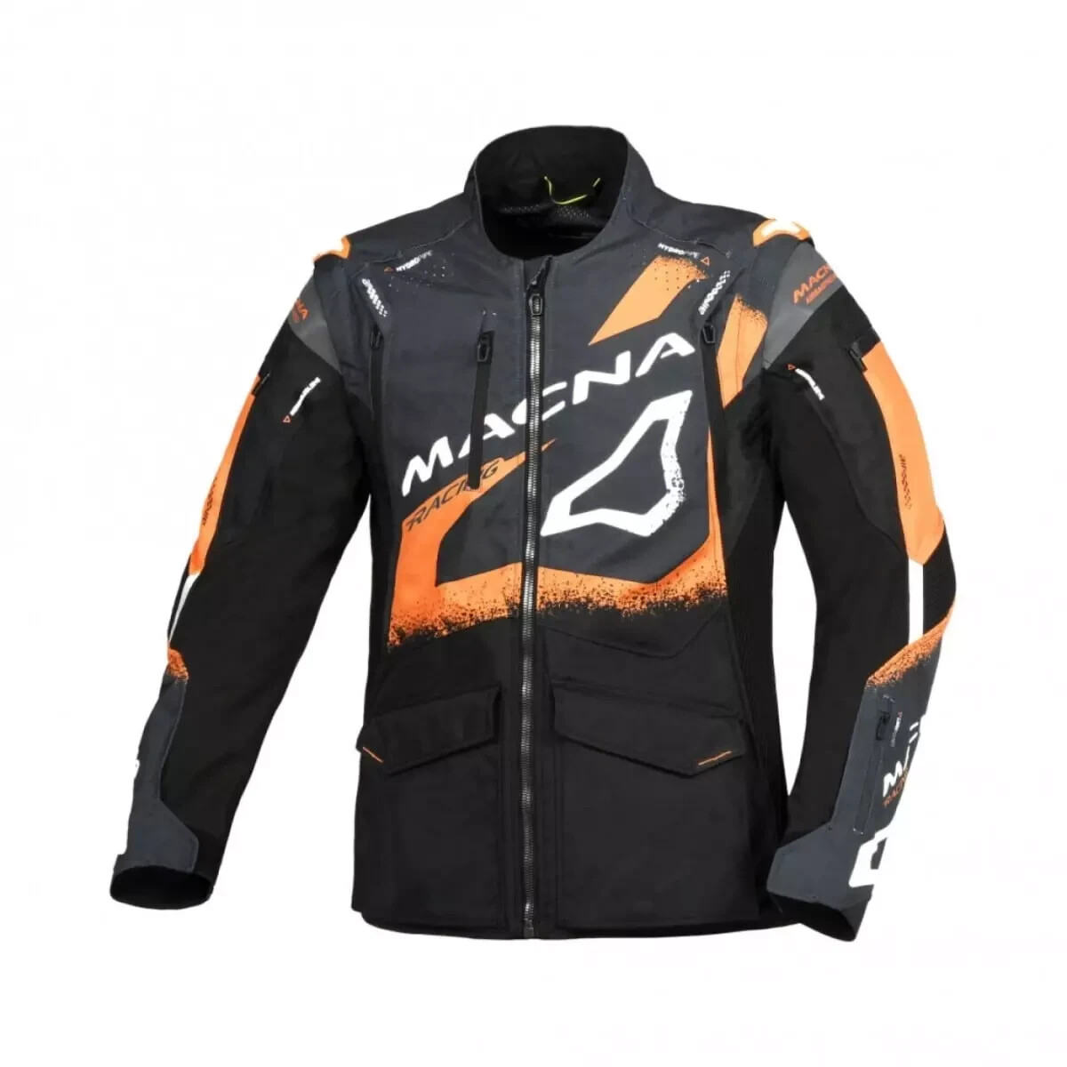 Macna Blouson Landmark noiir/gris/orange