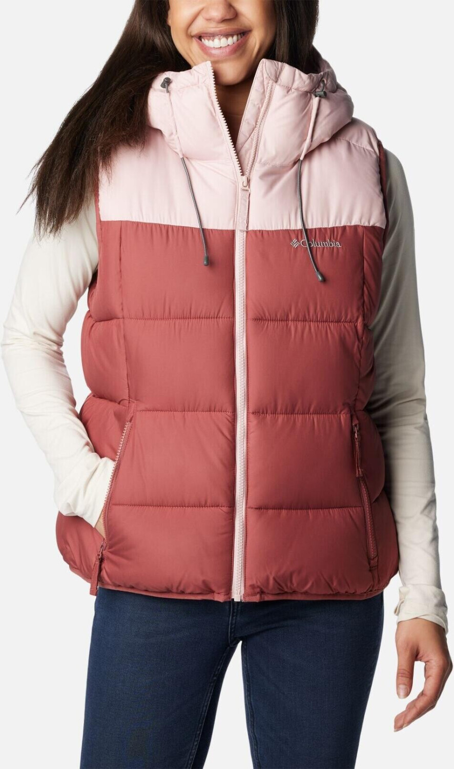 Columbia Pike Lake II Insulated Vest Women beetroot/dusty pink
