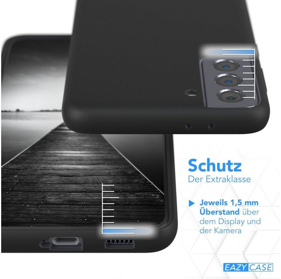 Eazy Case Premium Silikon Case für Samsung Galaxy S21 Plus 6,7 Zoll ...