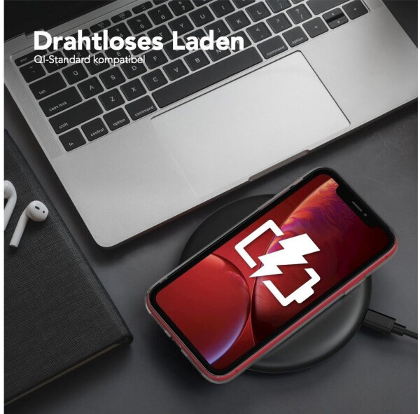Eazy Case Slimcover Clear für Apple iPhone XR 6,1 Zoll, durchsichtige Hülle Ultra Dünn Silikon Backcover TPU Telefonhülle Klar, Bild 6