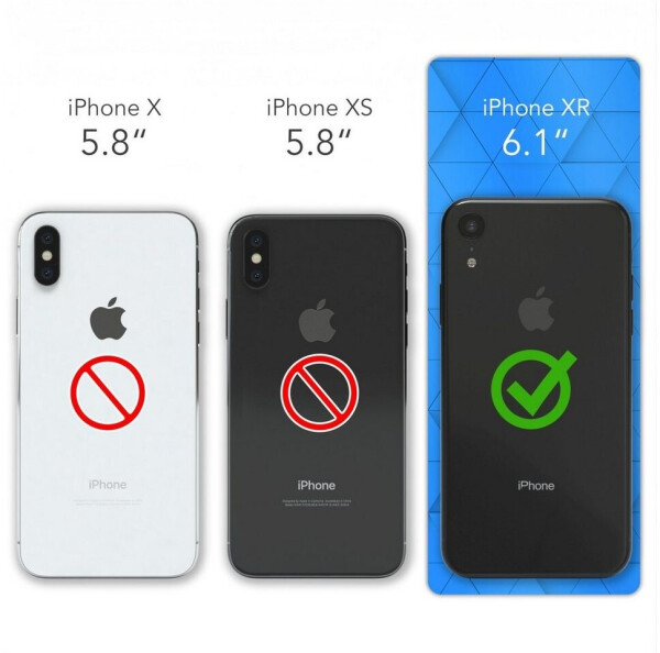 Eazy Case Slimcover Clear für Apple iPhone XR 6,1 Zoll, durchsichtige Hülle Ultra Dünn Silikon Backcover TPU Telefonhülle Klar, Bild 7