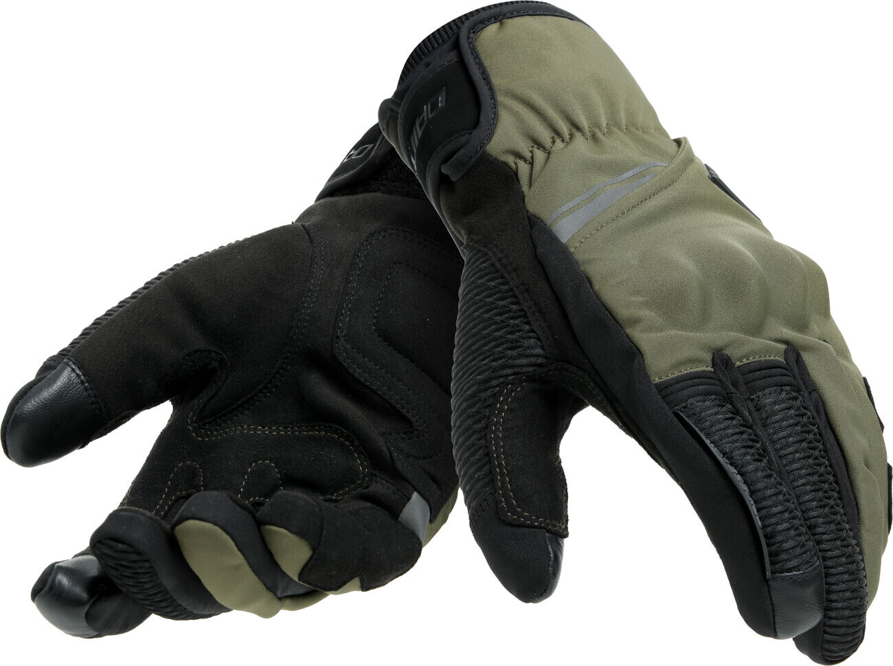 Dainese Gants Trento D-dry Thermal noir/kaki