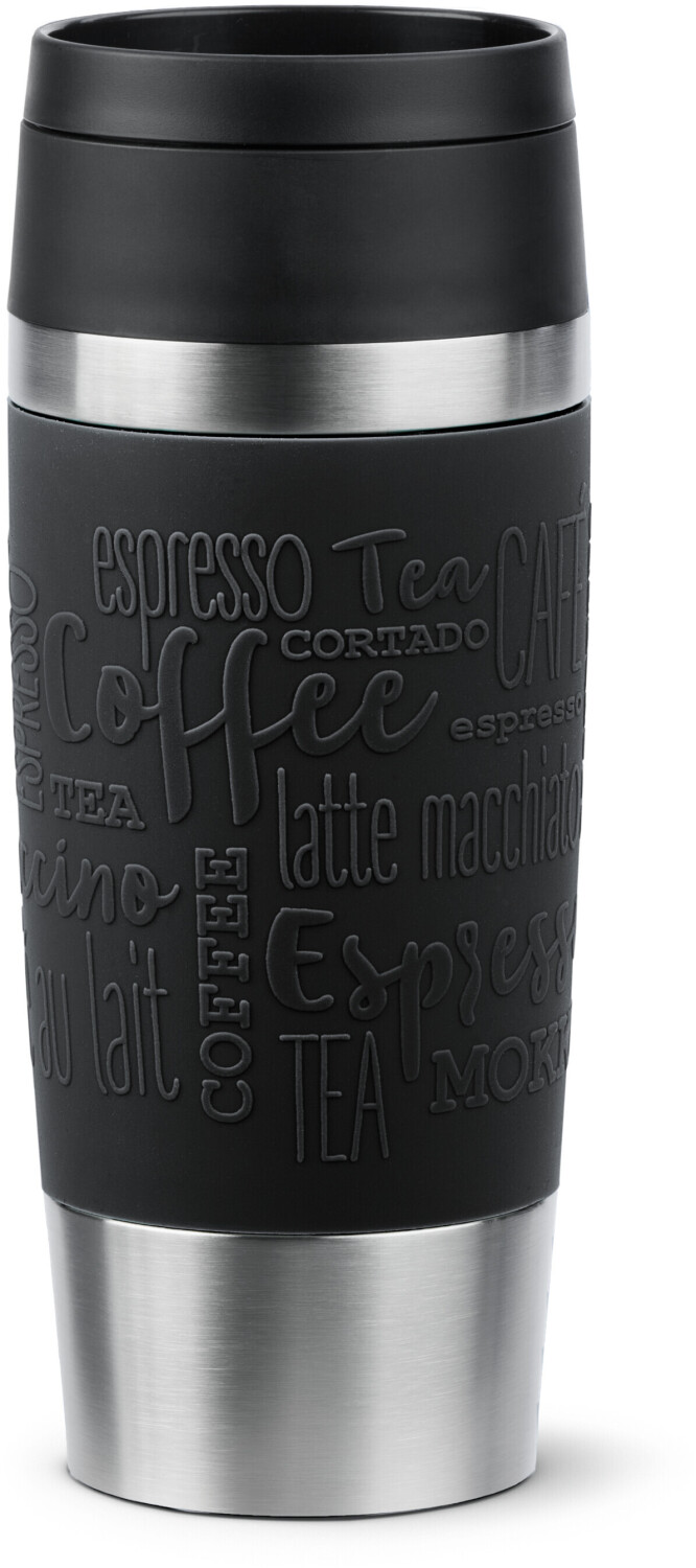 Emsa Travel Mug Classic Comfort screw cap 0,36l black