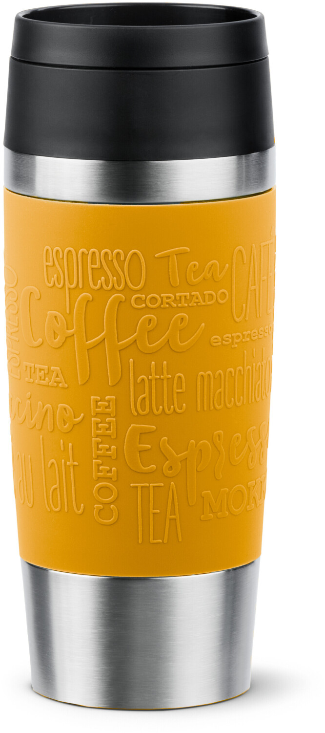 Emsa Travel Mug Classic Comfort screw cap 0,36l yellow