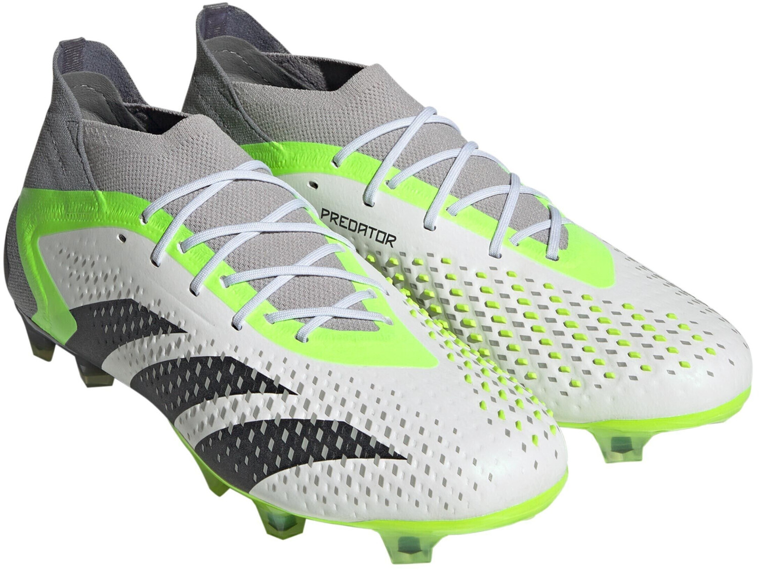 Adidas Predator Accuracy.1 FG 2023 (GZ0035) cloud white/core black/lucid lemon
