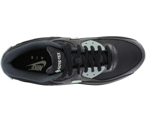 Nike air max 90 leather trainer black / medium olive sale