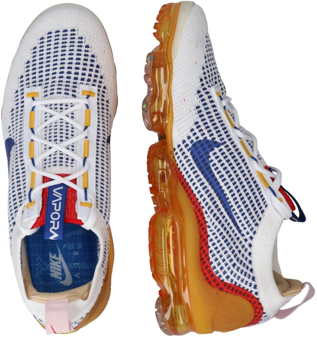 Nike Air VaporMax 2021 FK SE white old roya yellow ochre ab 169 00 Preisvergleich bei idealo