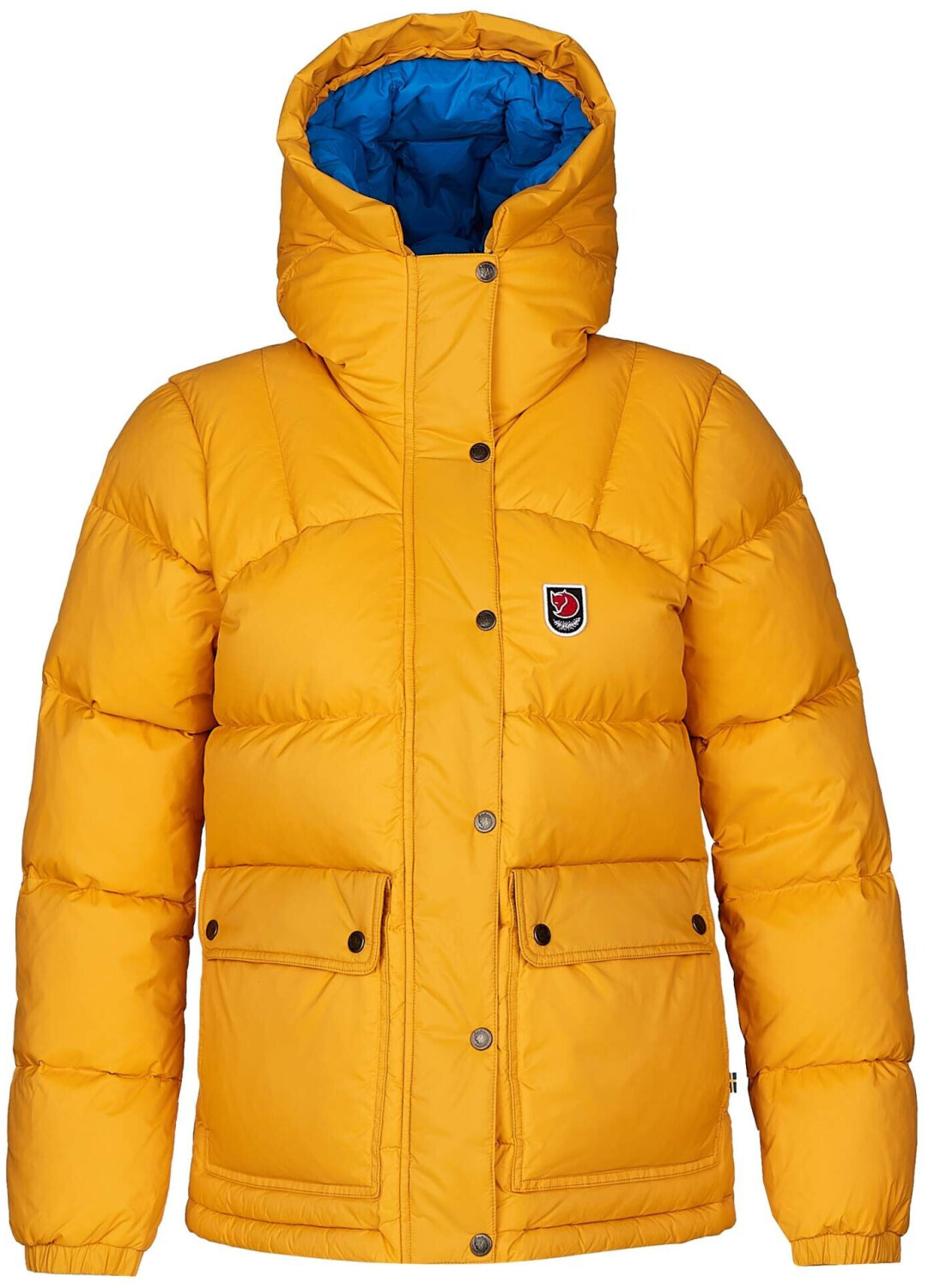Fjällräven Expedition Down Lite Jacket Women mustard yellow/un blue
