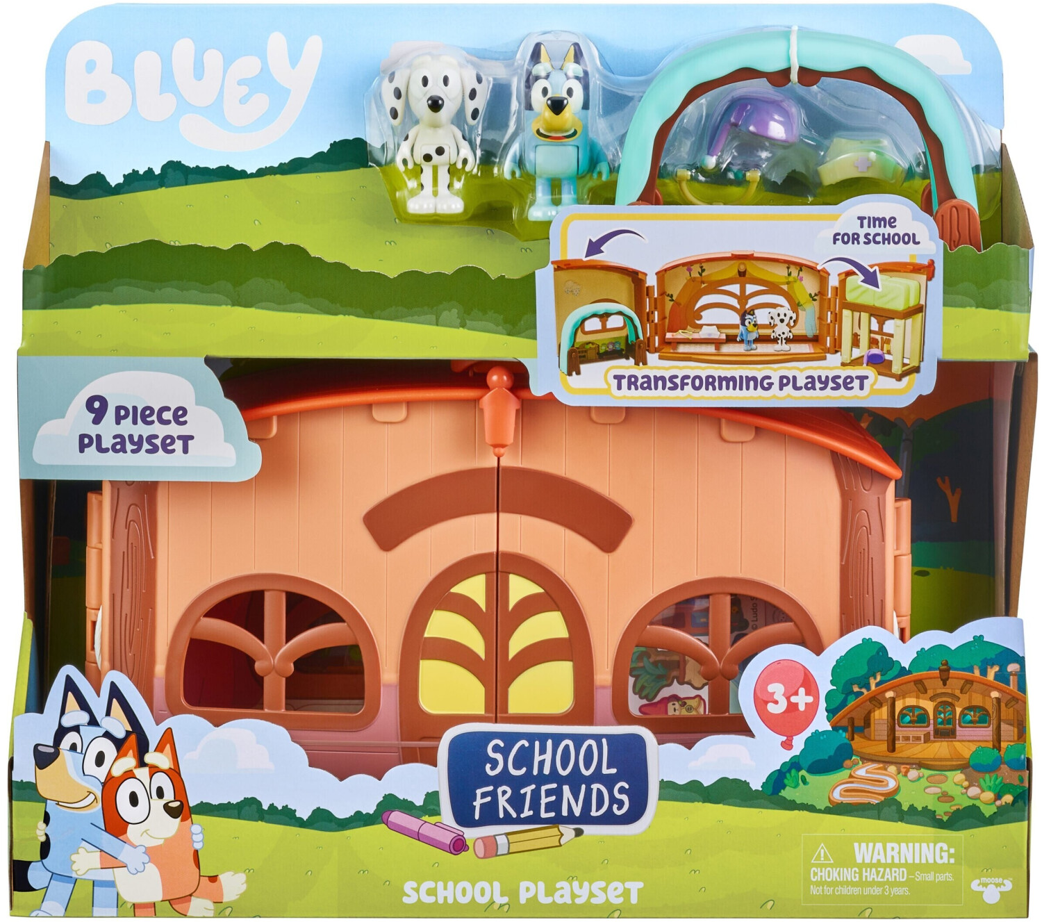 Figurines Les Copains d'école de Bluey - MOOSE TOYS - Set de 4 - Pour  Enfant de 3 ans et plus - Cdiscount Jeux - Jouets