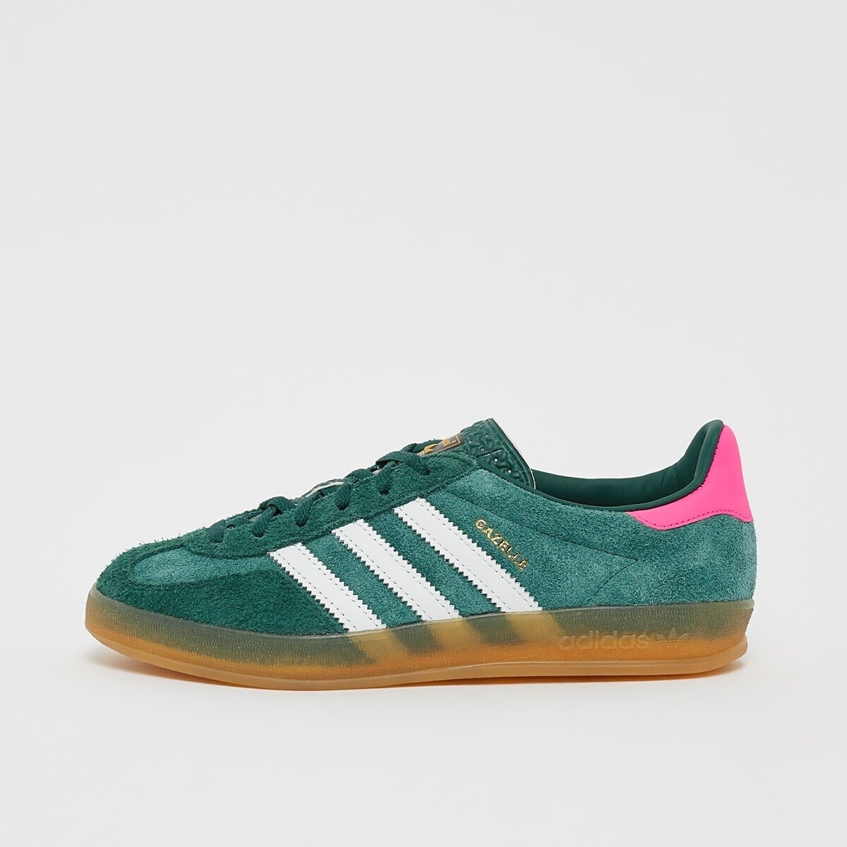 Adidas Gazelle Indoor collegiate green/cloud white/lucid pink (IG5929)