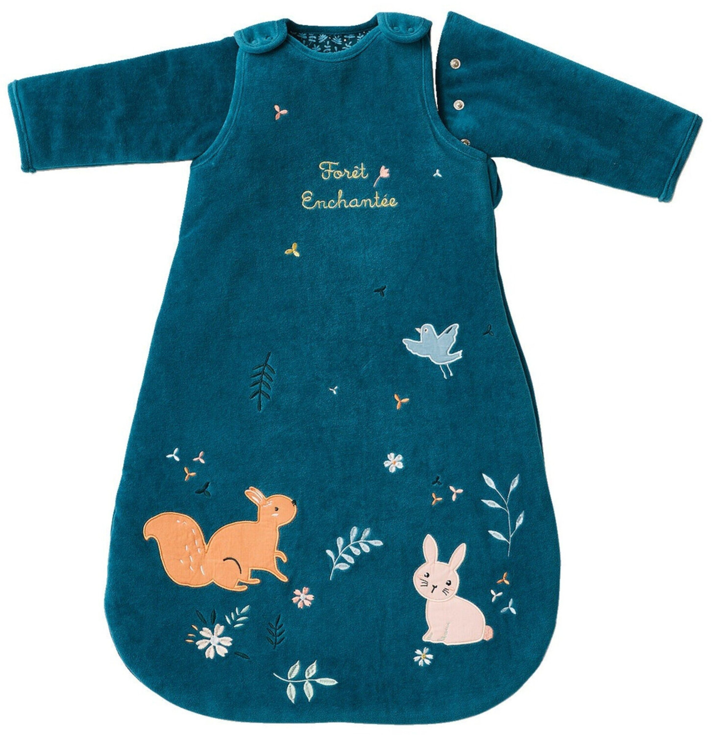 Vertbaudet Fairy tale forest - sleeves removable blue