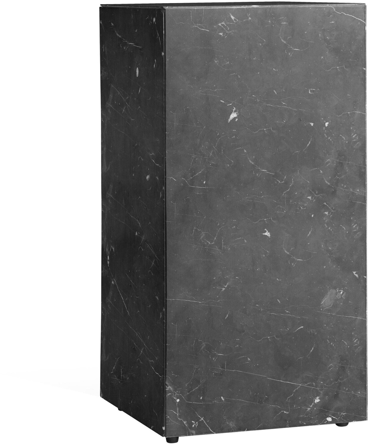 Audo Plinth Tall 30x30x51 cm Black Marmor Marquina