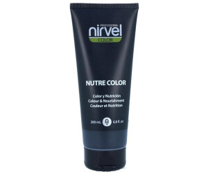 Nirvel Nutre Color Haarmaske – Schwarz, 200 Ml, Für Temporäre Färbung & Pflege