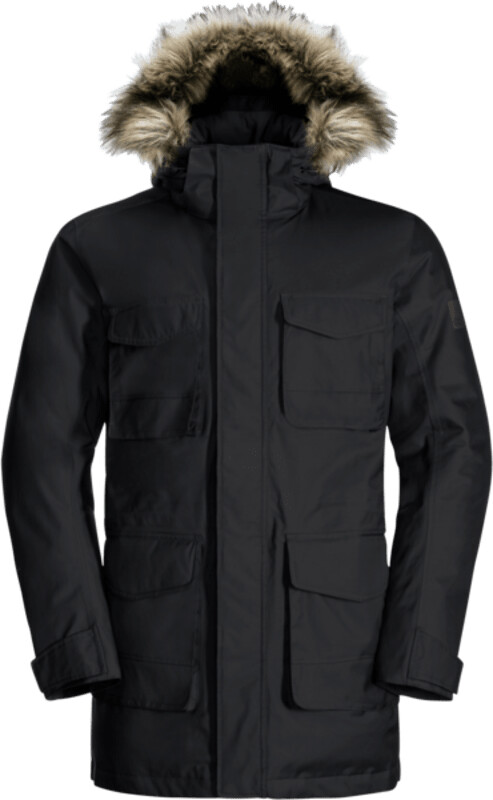 Jack Wolfskin Winterfrost Down Parka M black