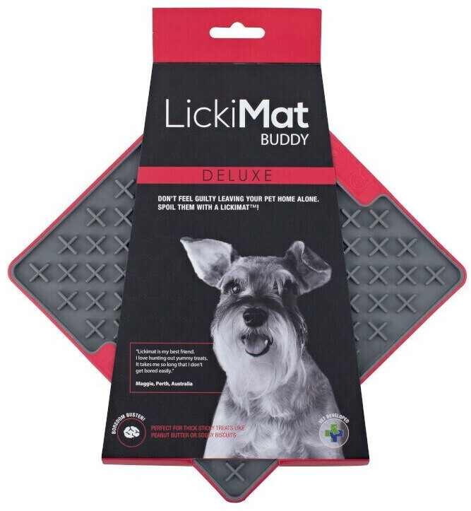 LickiMat Tapis de léchage Red LickiMat Tapis de léchage Red