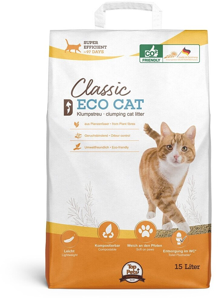 Top Pets Classic Eco Cat clumping cat littler 15l