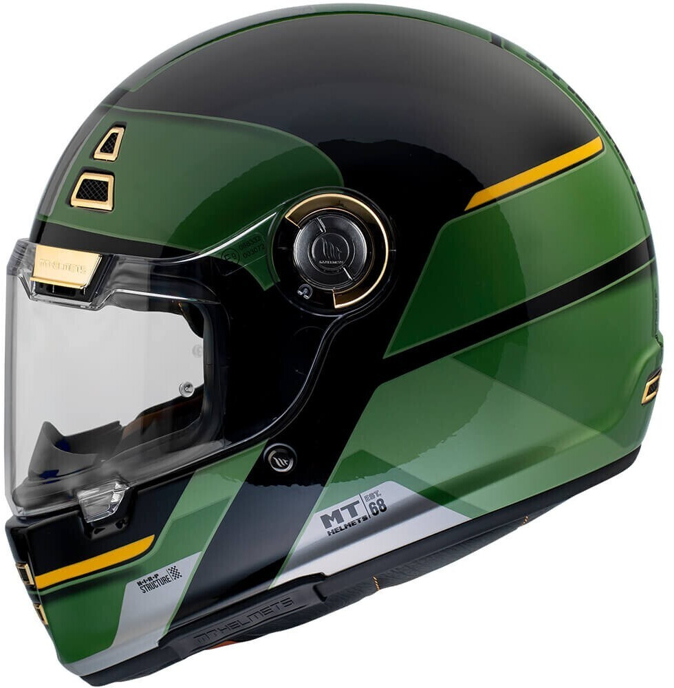 MT Helmets Jarama 68th Full Face Helmet C1 Gloss green/black