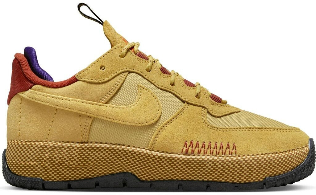 Nike Air Force 1 Wild Women FB2348 wheat gold rugged orange field purple wheat gold ab 94 99 Preisvergleich bei idealo