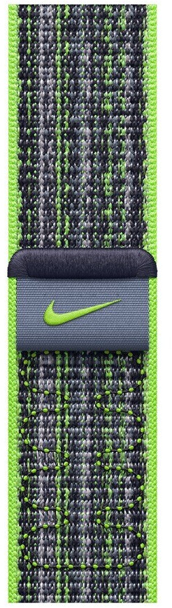 Apple Nike Sport Loop 45mm Bright Green/Blue