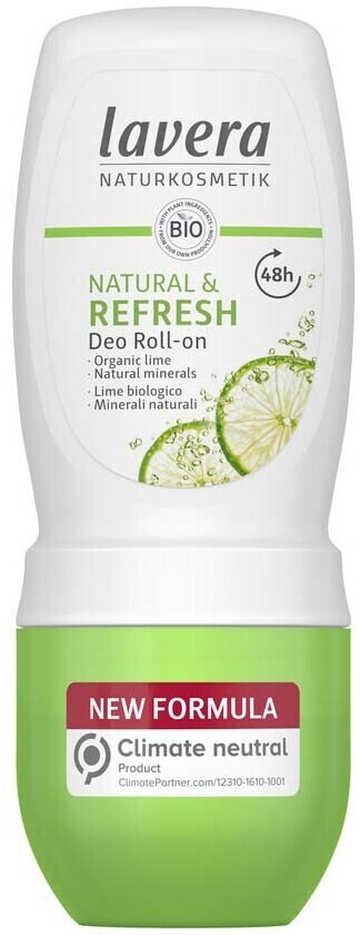 Photos - Deodorant Lavera  Roll-On Natural & Refresh  (50 ml)