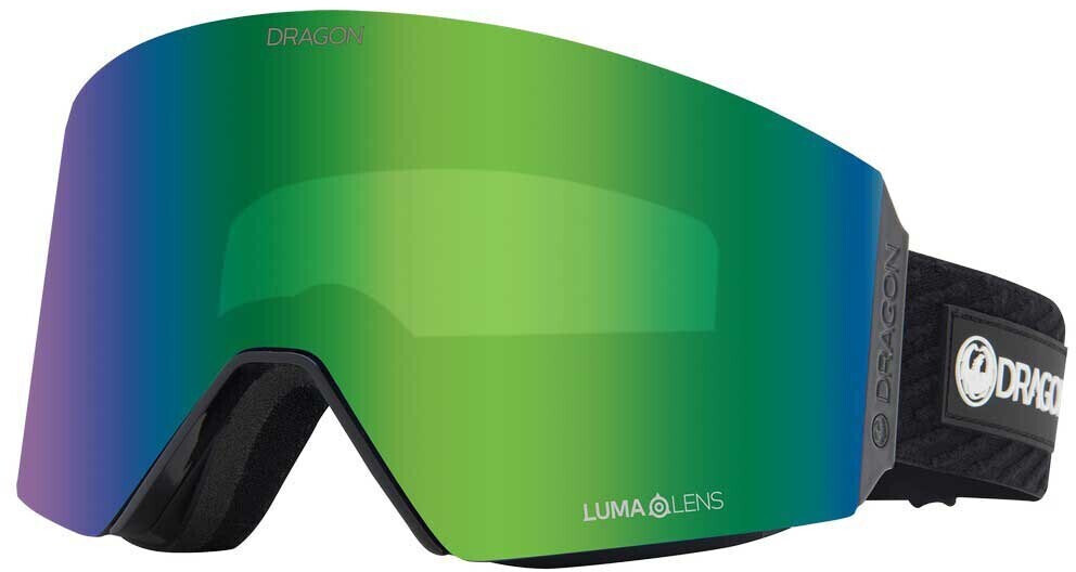 Dragon DR RVX MAG OTG Bonus Ski Goggles (DRG109/7656013) Black Lumalens Green Ion/Cat3+Lumalens Amber/Cat2