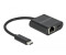DeLock USB-C > Gigabit Ethernet Adapter 66644