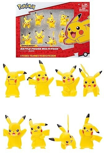 Minifigurine Pokémon Battle Figure Multi-Pack - Pikachu, Commandez  facilement en ligne