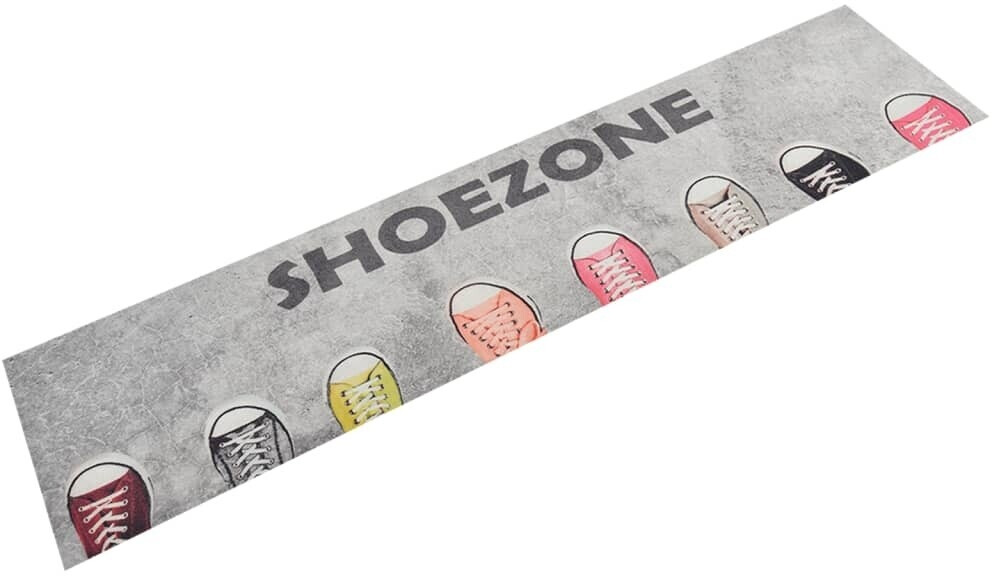 vidaXL Kitchen rug washable Shoezone 60x300 cm velvet (136563)