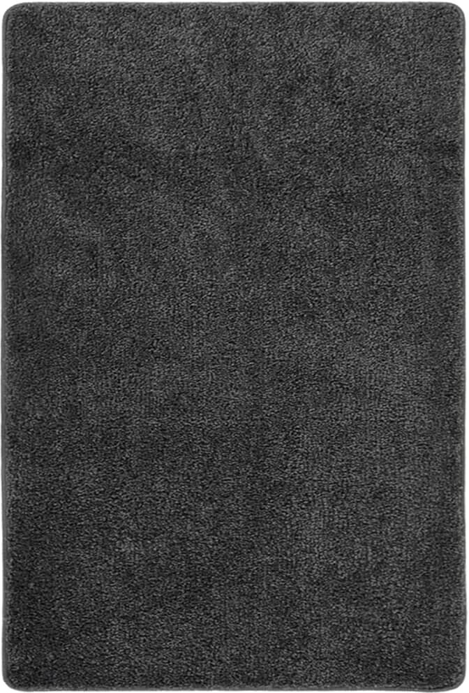vidaXL Shaggy rug dark gray 140x200 cm non-slip (340379)