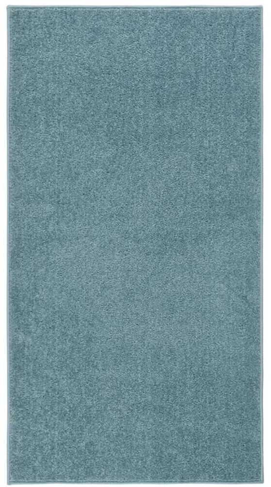 vidaXL Short pile carpet 80x150 cm blue (340345)