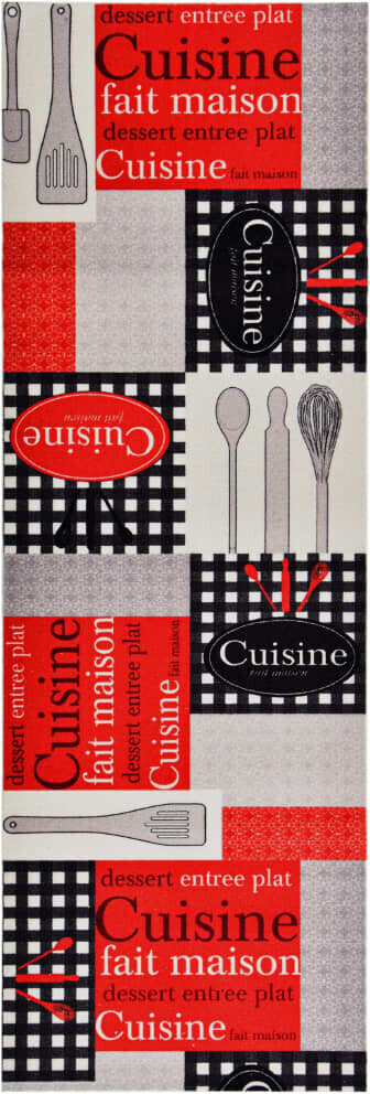 vidaXL Kitchen floor mat washable Cuisine 45x150 cm (323473)