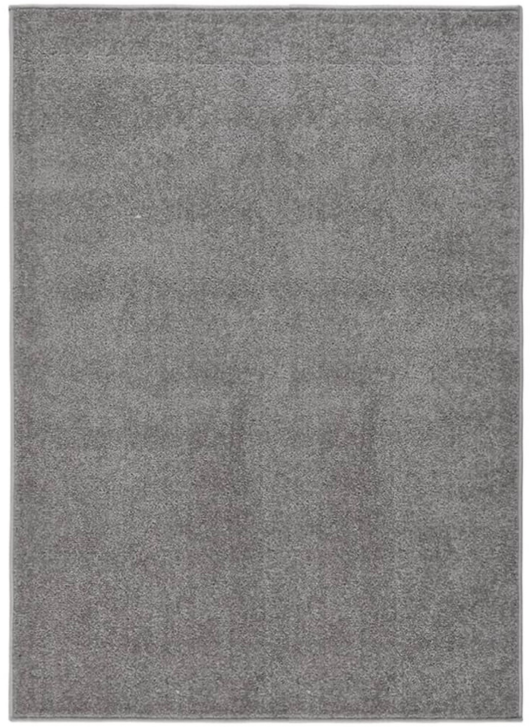 vidaXL Short pile carpet 120x170 cm gray (340315)