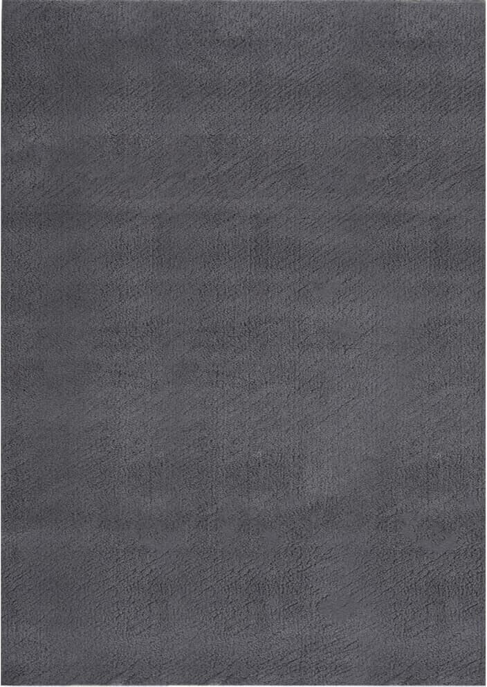 vidaXL Rug Washable Fluffy Short Pile 120x170 Non-Slip Anthracite (342189)