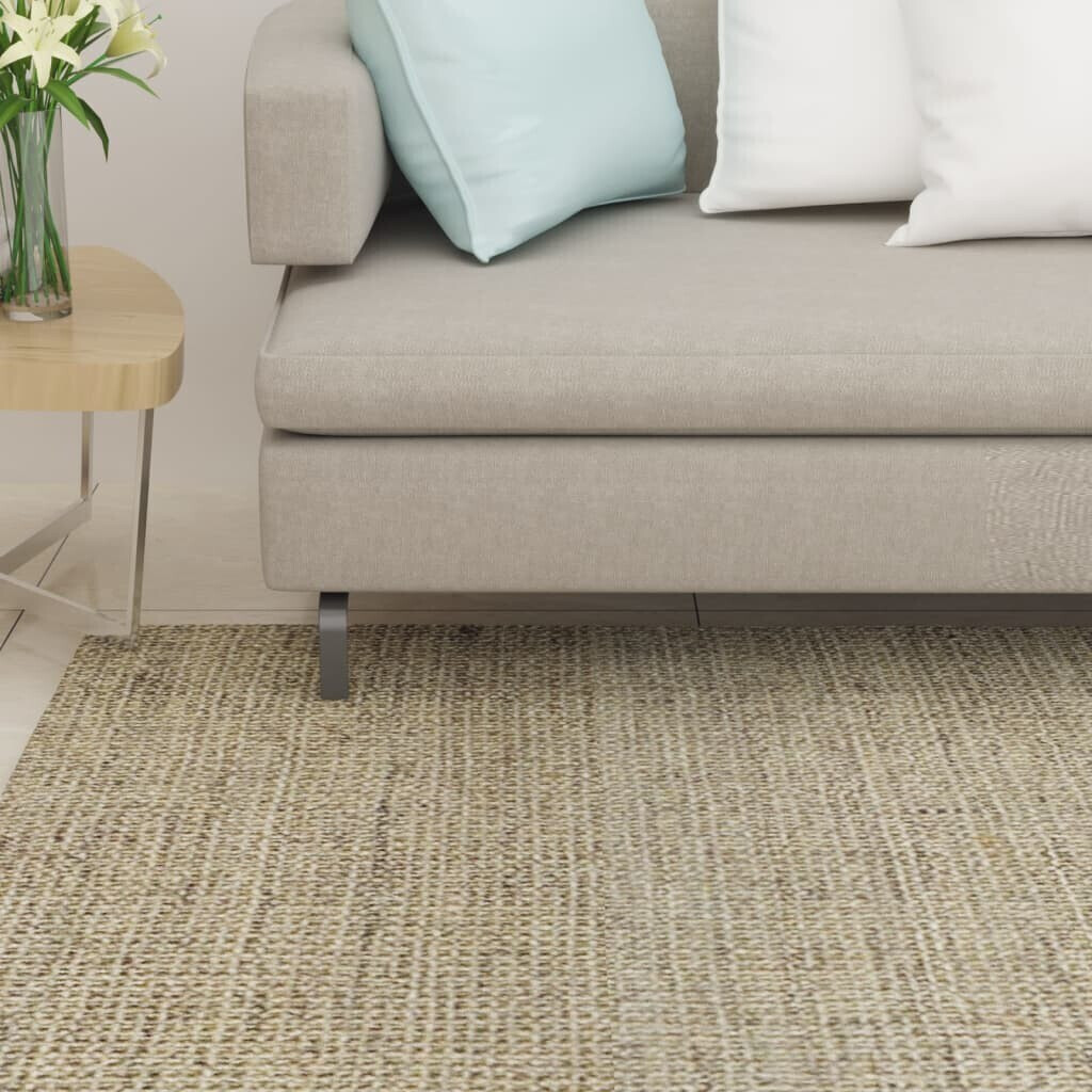 vidaXL Rug Natural Sisal 66x250 cm Taupe (136373)
