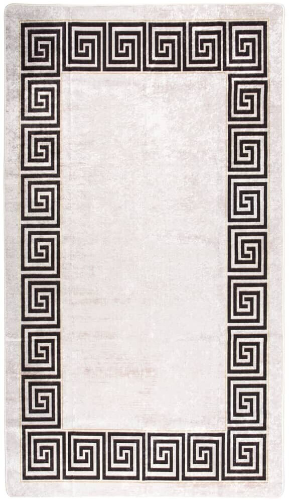 vidaXL Washable Rug 190x300 cm Light Beige Non-Slip (337950)