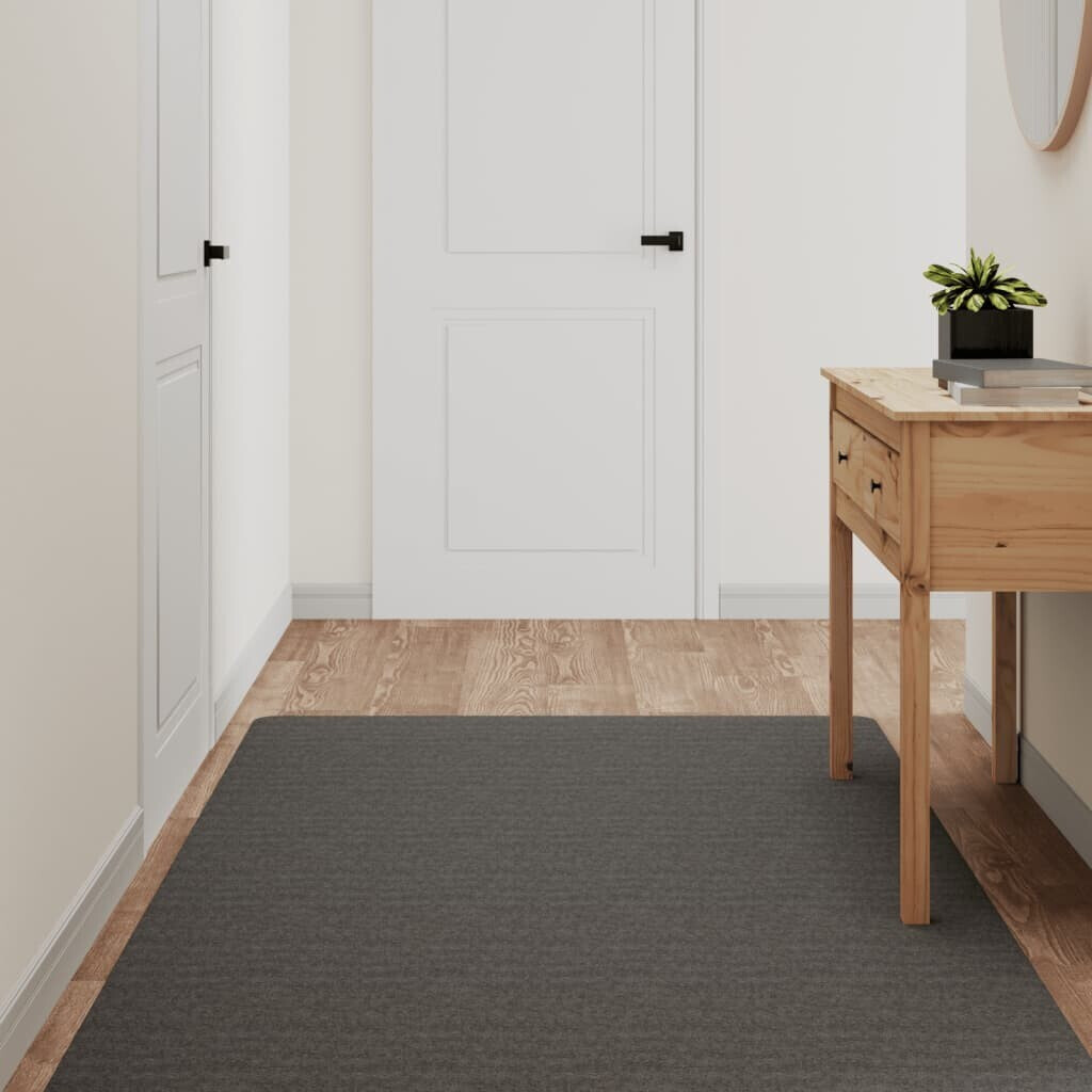 vidaXL Carpet runner anthracite 100x180 cm (355806)