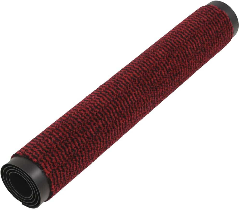 vidaXL Dirt trapper mats 2 pieces. Rectangular tufted 120x180cm red (3051619)