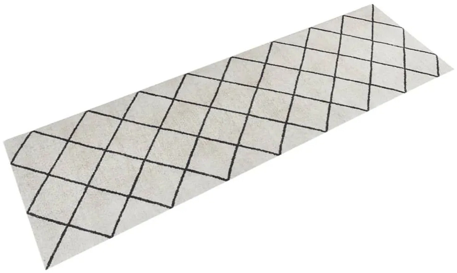 vidaXL Washable kitchen rug square 60x180 cm velvet (136568)