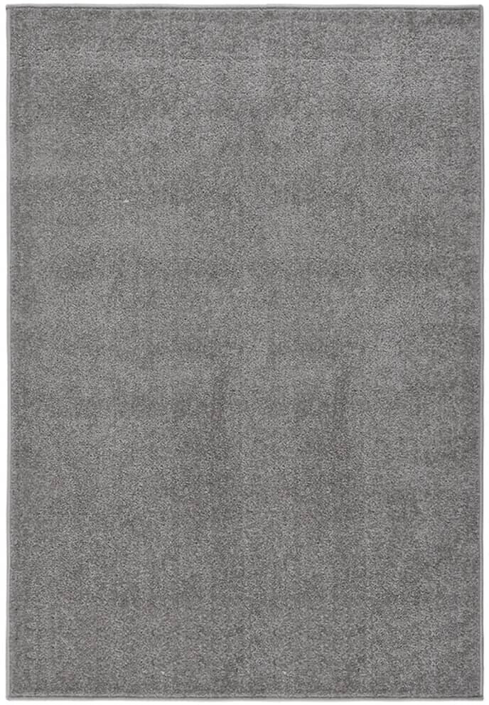 vidaXL Short pile carpet 160x230 cm gray (340317)