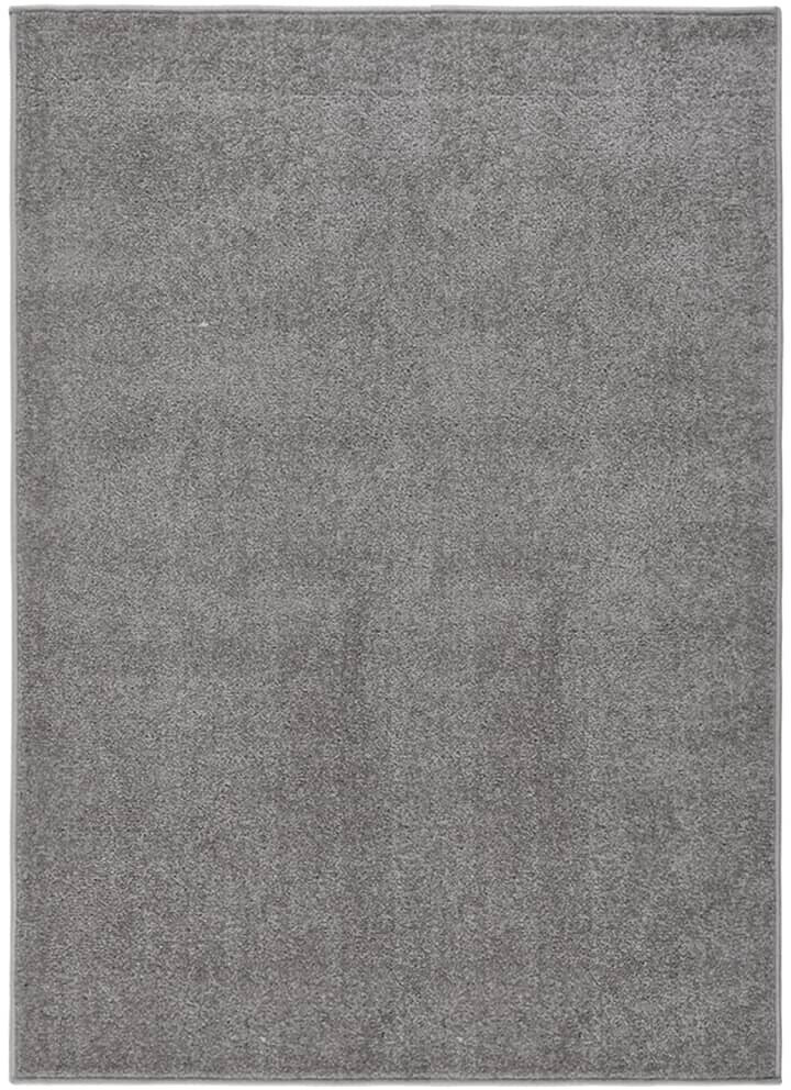 vidaXL Short pile carpet 140x200 cm gray (340316)